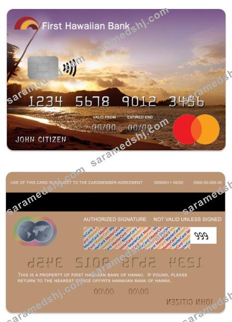 Hawaii Heritage Credit mastercard
